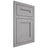 Shiloh Cabinetry Flush Inset Scottsdale White Oak Plain Cut Stratus Door