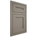 Shiloh Cabinetry Flush Inset Scottsdale White Oak Plain Cut Thyme Door