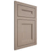 Shiloh Cabinetry Flush Inset Scottsdale White Oak Plain Cut Whitewash Door