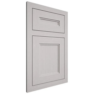 Shiloh Cabinetry Flush Inset Scottsdale White Oak Quarter Sawn Cotton Door