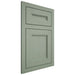 Shiloh Cabinetry Flush Inset Scottsdale White Oak Quarter Sawn Moss Door