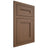 Shiloh Cabinetry Flush Inset Scottsdale White Oak Rift Cut Autumn Door
