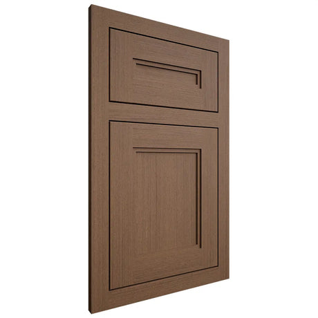 Shiloh Cabinetry Flush Inset Scottsdale White Oak Rift Cut Autumn Door