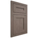Shiloh Cabinetry Flush Inset Scottsdale White Oak Rift Cut Clay Door