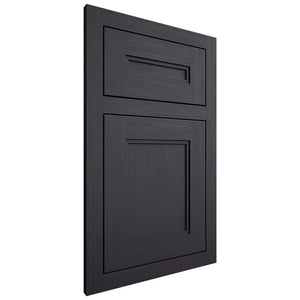 Shiloh Cabinetry Flush Inset Scottsdale White Oak Rift Cut Harbor Door