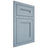 Shiloh Cabinetry Flush Inset Scottsdale White Oak Rift Cut Sky Door