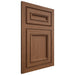 Shiloh Cabinetry Flush Inset Shelby Alder Plain Cut Cola Door