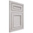 Shiloh Cabinetry Flush Inset Shelby Alder Plain Cut Cotton Door