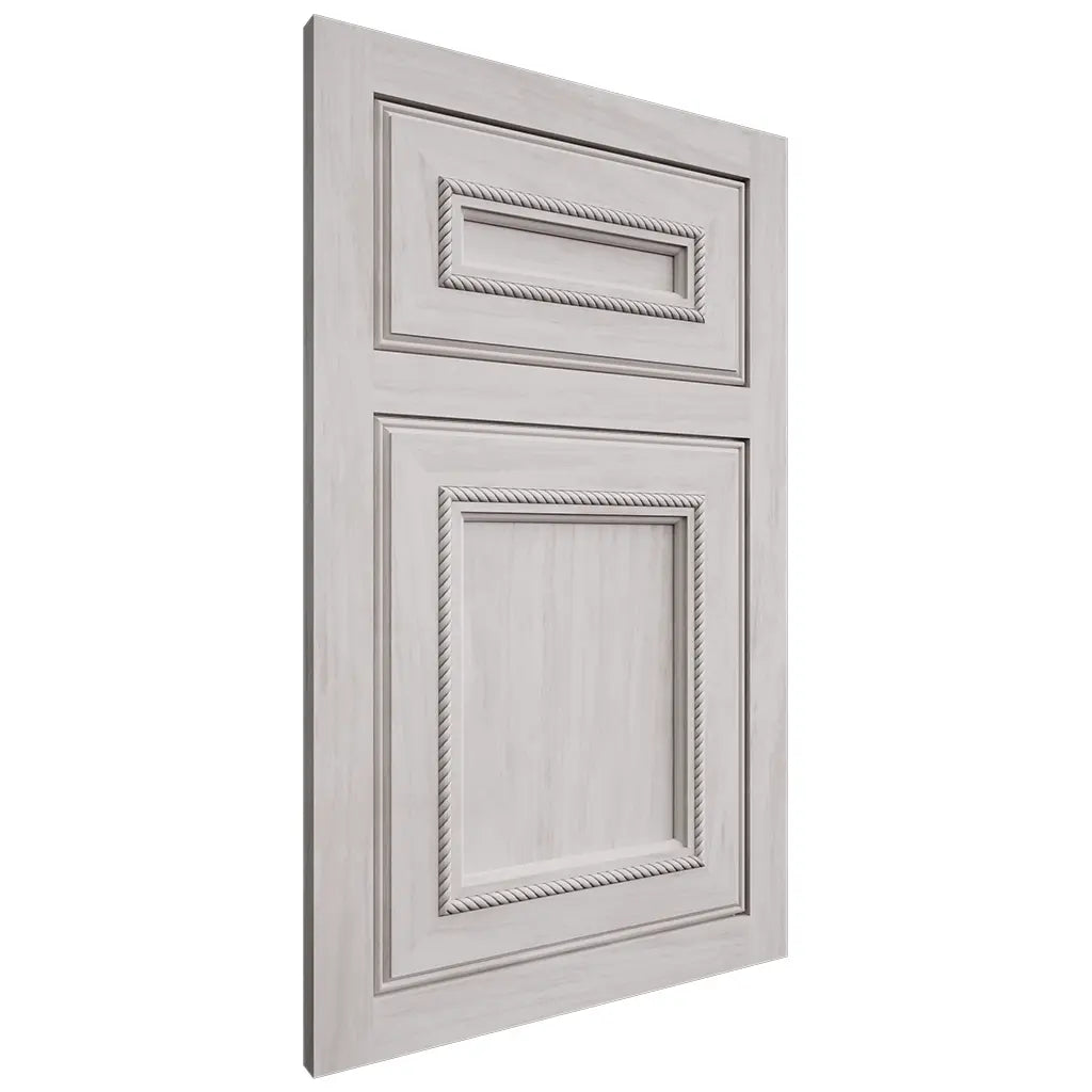Shiloh Cabinetry Flush Inset Shelby Alder Plain Cut Cotton Door