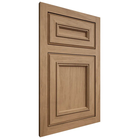 Shiloh Cabinetry Flush Inset Shelby Alder Plain Cut Dusty Road Door