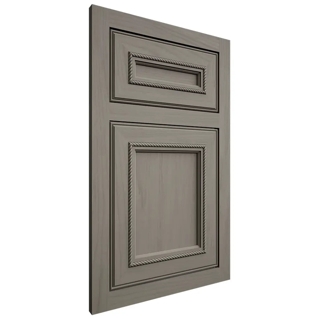 Shiloh Cabinetry Flush Inset Shelby Alder Plain Cut Thyme Door