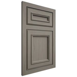 Shiloh Cabinetry Flush Inset Shelby Alder Plain Cut Thyme Door
