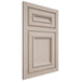 Shiloh Cabinetry Flush Inset Shelby Alder Plain Cut White Sands Door
