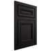 Shiloh Cabinetry Flush Inset Shelby Cherry Plain Cut Espresso Door