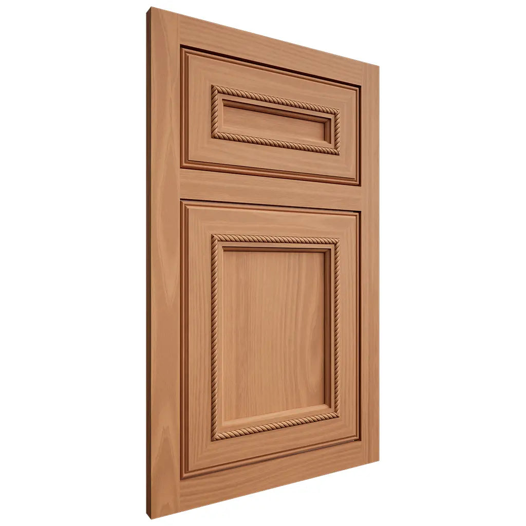 Shiloh Cabinetry Flush Inset Shelby Cherry Plain Cut Natural Door