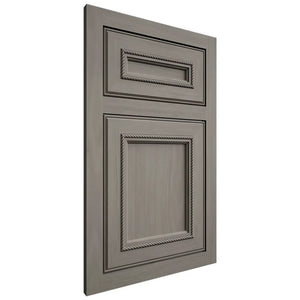 Shiloh Cabinetry Flush Inset Shelby Cherry Plain Cut Thyme Door