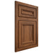 Shiloh Cabinetry Flush Inset Shelby Hickory Plain Cut Burnt Sugar Door