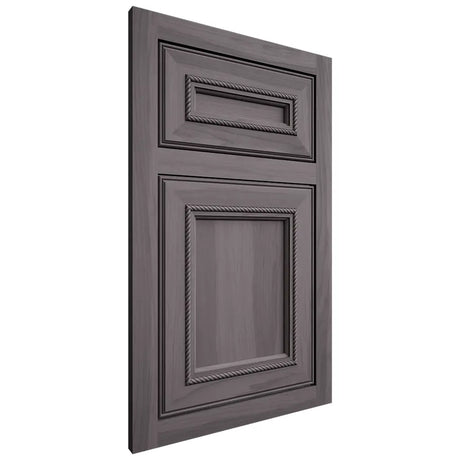Shiloh Cabinetry Flush Inset Shelby Hickory Plain Cut Cadet Door