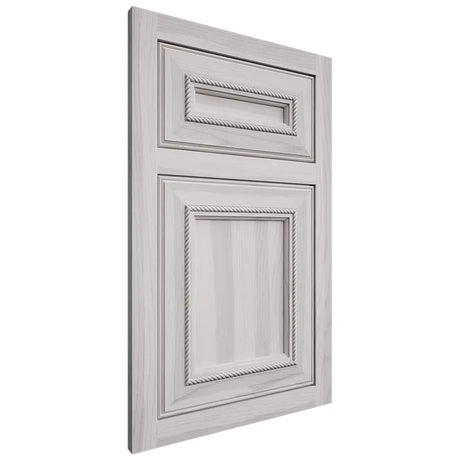 Shiloh Cabinetry Flush Inset Shelby Hickory Plain Cut Cotton Door