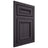 Shiloh Cabinetry Flush Inset Shelby Hickory Plain Cut Harbor Door
