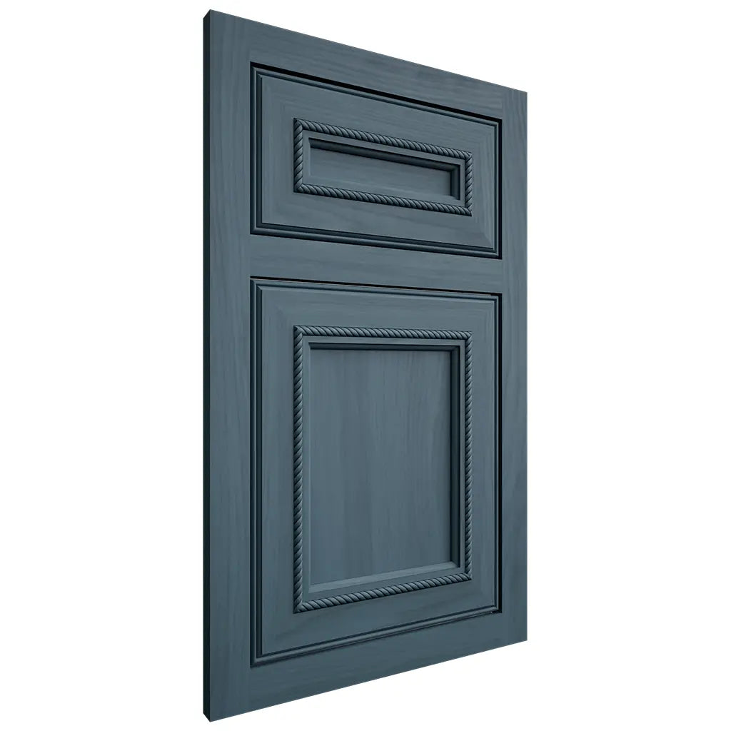 Shiloh Cabinetry Flush Inset Shelby Hickory Plain Cut Hudson Door