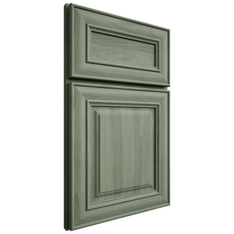 Shiloh Cabinetry Flush Inset Shelby Hickory Plain Cut Moss Door