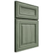 Shiloh Cabinetry Flush Inset Shelby Hickory Plain Cut Moss Door