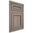 Shiloh Cabinetry Flush Inset Shelby Hickory Plain Cut Sterling Door