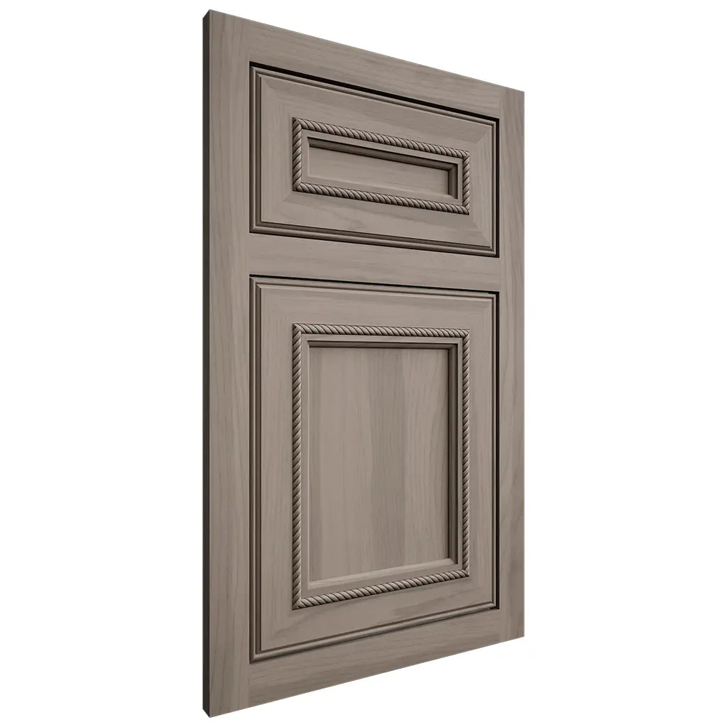 Shiloh Cabinetry Flush Inset Shelby Hickory Plain Cut Sterling Door