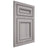 Shiloh Cabinetry Flush Inset Shelby Hickory Plain Cut Stratus Door
