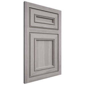 Shiloh Cabinetry Flush Inset Shelby Hickory Plain Cut Stratus Door