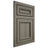 Shiloh Cabinetry Flush Inset Shelby Hickory Plain Cut Thyme Door