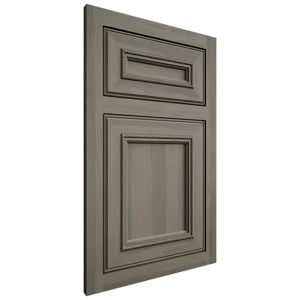 Shiloh Cabinetry Flush Inset Shelby Hickory Plain Cut Thyme Door