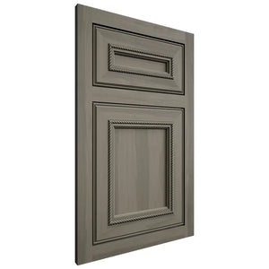 Shiloh Cabinetry Flush Inset Shelby Hickory Plain Cut Thyme Door