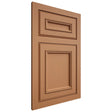 Shiloh Cabinetry Flush Inset Shelby Maple Plain Cut Cashmere Door