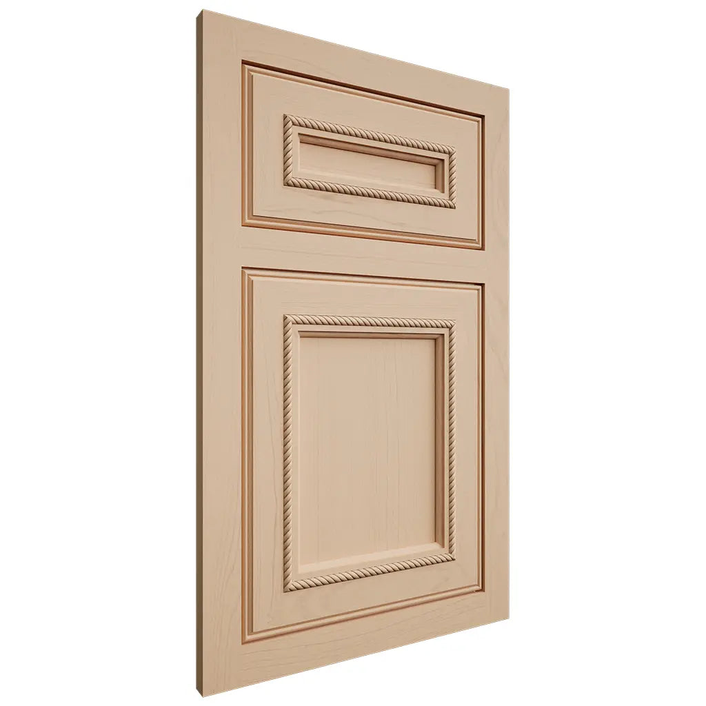 Shiloh Cabinetry Flush Inset Shelby Maple Plain Cut Natural Door