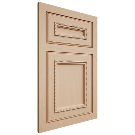 Shiloh Cabinetry Flush Inset Shelby Maple Plain Cut Natural Door