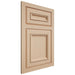 Shiloh Cabinetry Flush Inset Shelby Maple Plain Cut Natural Door