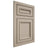 Shiloh Cabinetry Flush Inset Shelby Maple Plain Cut Pebble Door