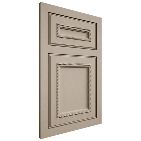 Shiloh Cabinetry Flush Inset Shelby Maple Plain Cut Pebble Door