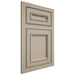 Shiloh Cabinetry Flush Inset Shelby Maple Plain Cut Pebble Door