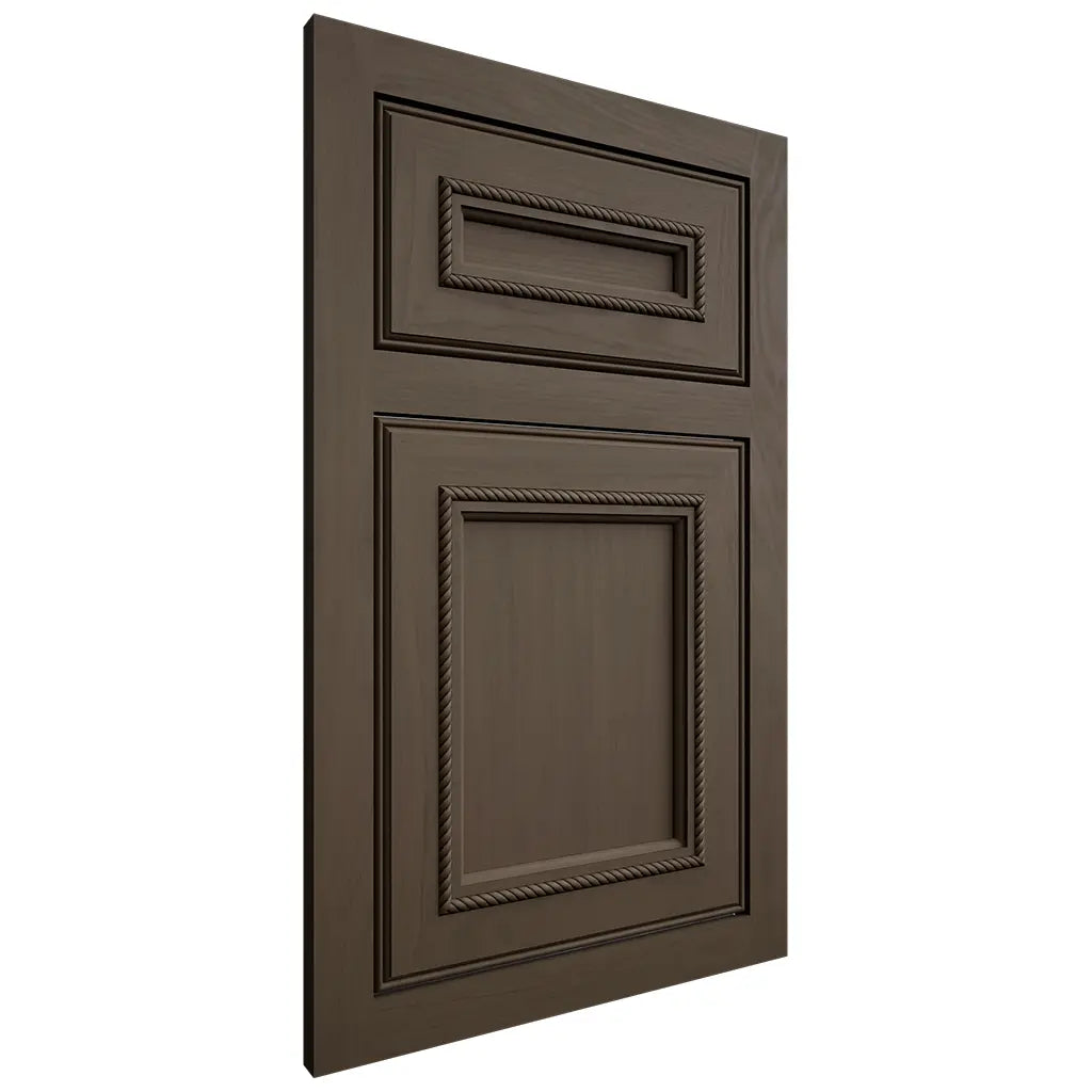 Shiloh Cabinetry Flush Inset Shelby Maple Plain Cut Perfect Brown Door