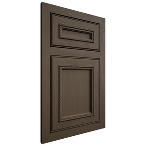 Shiloh Cabinetry Flush Inset Shelby Maple Plain Cut Perfect Brown Door
