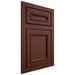Shiloh Cabinetry Flush Inset Shelby Maple Plain Cut Sable Door