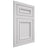 Shiloh Cabinetry Flush Inset Shelby Paintable Arctic Door