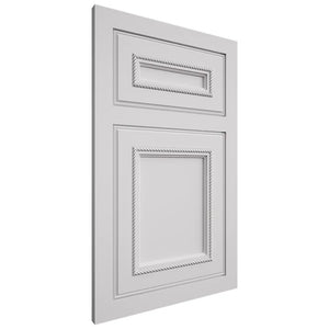 Shiloh Cabinetry Flush Inset Shelby Paintable Arctic Door