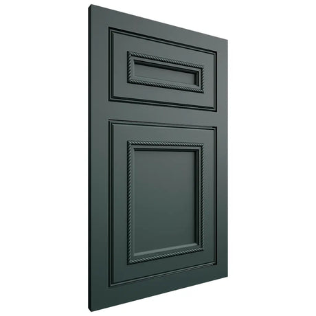 Shiloh Cabinetry Flush Inset Shelby Paintable Billiard Green Door