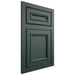 Shiloh Cabinetry Flush Inset Shelby Paintable Billiard Green Door