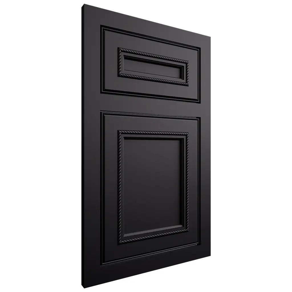 Shiloh Cabinetry Flush Inset Shelby Paintable Black Door