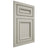 Shiloh Cabinetry Flush Inset Shelby Paintable Clary Sage Door